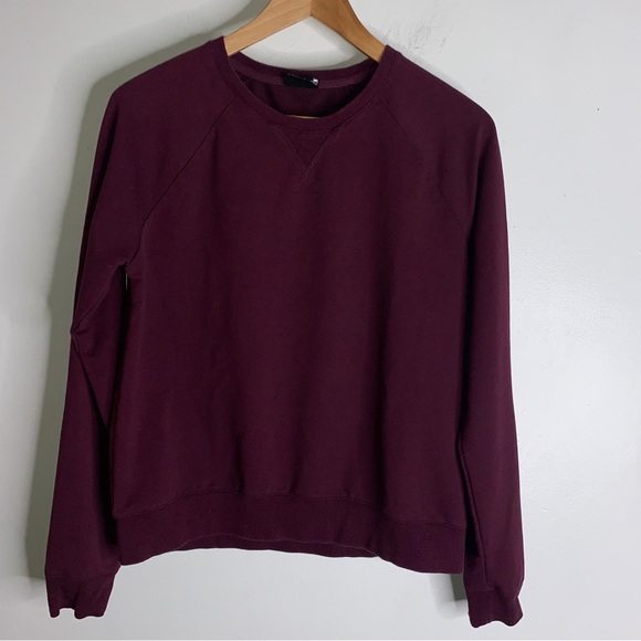 The Upside 6‎ Burgundy “wolf” Sweatshirt CP0344 - Picture 1 of 4